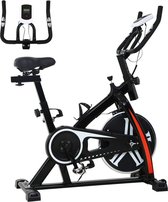 Vélo d'exercice FDW SPB-1508-Black - Vélo d'intérieur - Sports - Cardio - Moniteur de suivi de Fitness