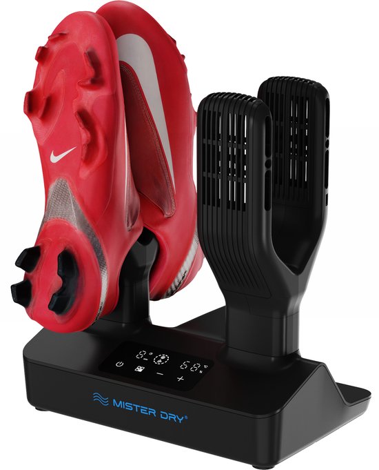 Mister Dry® Schoenendroger Zwart - 2 Paar - Schoendroger - Electrische Schoenendroger - Schoenverfrisser - Schoen droger - Schoenverwarmer - Ozone - Schoendrogers - Geurvreter voor schoenen - Droog en fris