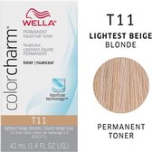Wella Color Charm Toner - T11 - Lightest Beige Blonde