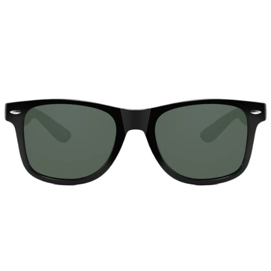 Fako Sunglasses® - Zonnebril Classic Polarised - Polariserend - Gepolariseerd - Polarized - Heren Zonnebril - Dames Zonnebril - Mat Zwart - Donkergroen van Fako Sunglasses® — afbeelding 3