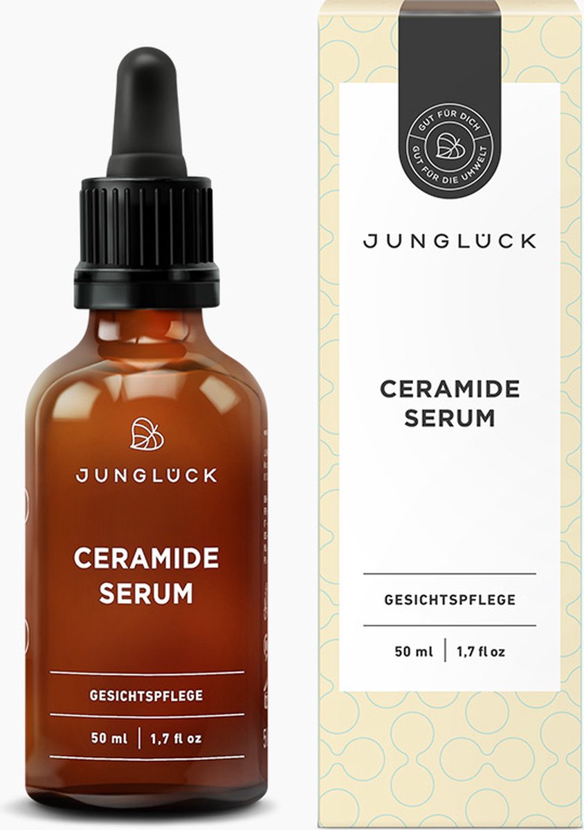 Goedkoopste JUNGLÜCK | Ceramide Serum | Crèmeachtig serum om de natuurlijke barrière van de huid te versterken | 50 ml