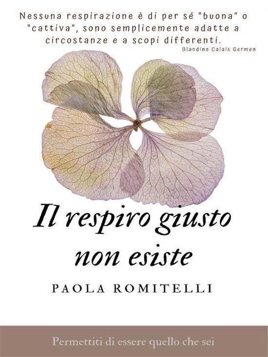 Il respiro giusto non esiste - cover