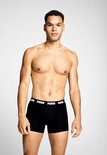Zwarte Puma boxershorts met witte PUMA-band