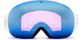 SINNER Avon skibril - Mat wit frame - Blauwe + Orange lens - One size