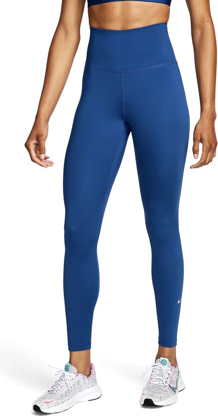 nike one leggings blue