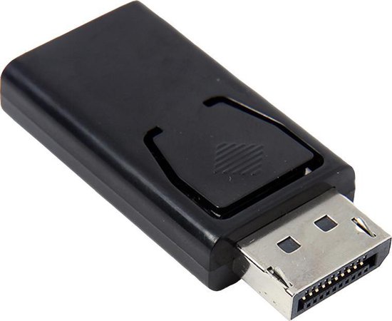 XIB Displayport naar HDMI connector / voor laptop of pc naar TV - Zwart |  bol.com