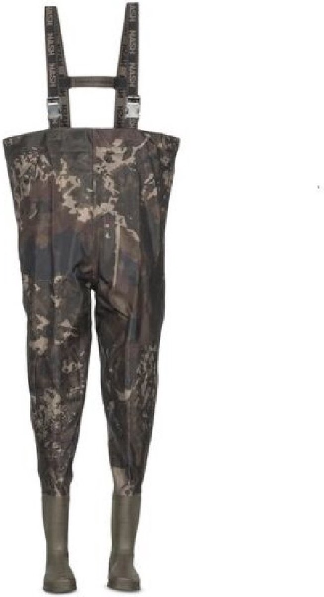 Nash Zero Tolerance HD Waders Camo Size 39