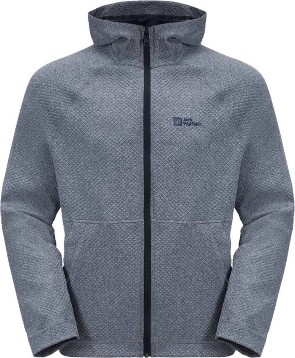 Jack Wolfskin Fernweh Hooded Jacket Outdoorvest Heren Grijs