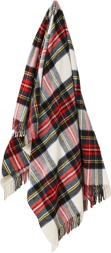 Plaid Tartan Dress Stewart - Merino Lamswol - 140x185 - Bronte by Moon Scotland