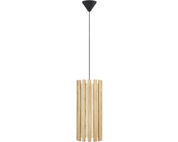 Foto: Umage komorebi mini hanglamp natural oak eikenhout textiel e27 fitting 11 cm