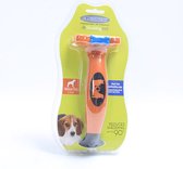 Hondenkam - Hondenborstel - hondenborstel kortharig - hondenborstel slicker - hondenborstel ondervacht -Hondenkammen -Pet Deshedding Brush(2.65 inch)