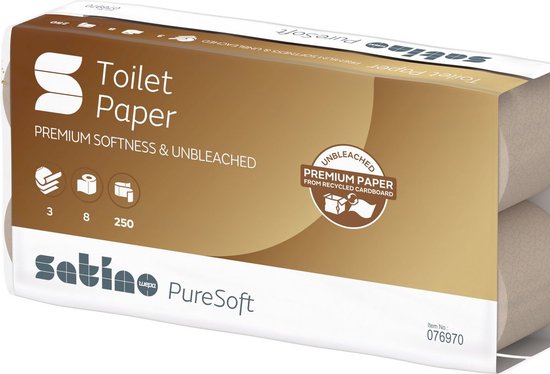 SatinobyWepa PureSoft toiletpapier - 64 rollen - 076970