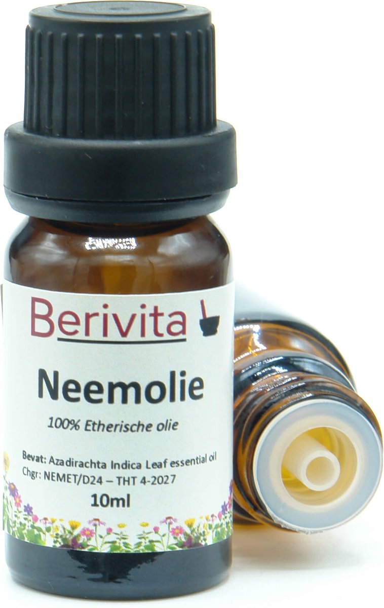 Goedkoopste Neemolie 100 10ml - Etherische, Essentiële Olie van Neemblad - Azadirachta Indica Leaves Essential Oil