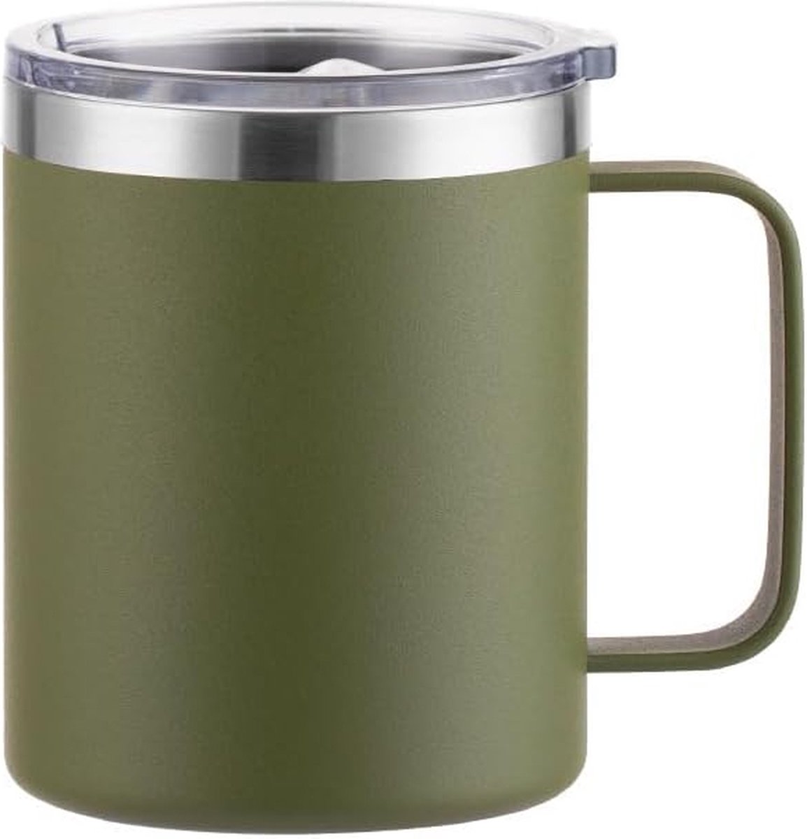 Geïsoleerde mokken 16oz legergroen