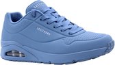 Skechers Uno – Stand On Air Heren Sneakers – Blue Denim - Maat 44