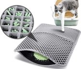 Kattenbakmat - Dubbellaags Waterdicht Ontwerp - EVA-materiaal - BPA-vrij - Gemakkelijk Schoon te Maken - Hygiënisch Kattenbeheer