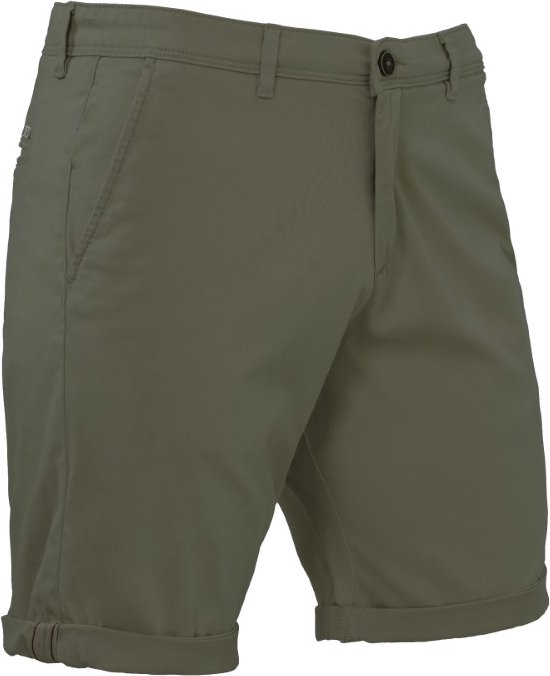 Heren short - bermuda Brams Paris - Oliver E14 - groen - chino - maat 44