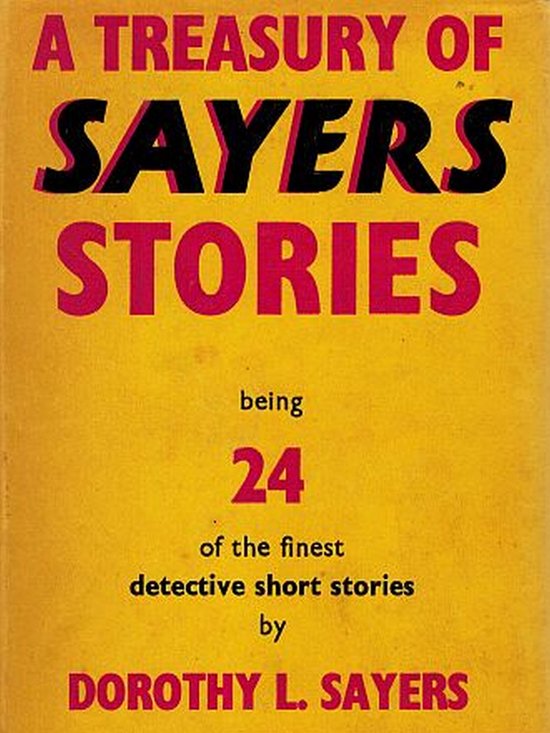A Treasury of Sayers Stories - cover