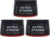 Totex Cosmetic Extra Strong Hair Styling Wax 3 x 150 mL