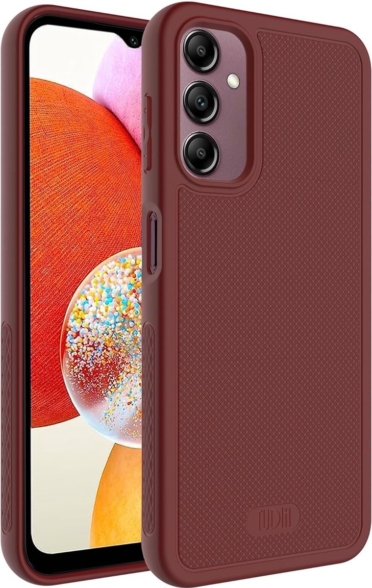 TUDIA LINNGrip Hoesje voor Samsung Galaxy A14 5G Bordeaux