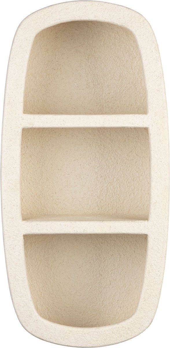 Dutchbone Veda Wandkast 2 Planken Gerecycled marmer Beige