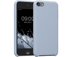 kwmobile hoes geschikt voor Apple iPod Touch 6G / 7G (6de en 7de generatie) - Beschermhoes voor mediaspeler - Backcover in mat lichtblauw