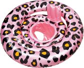 Swim Essentials - Baby Zwemzitje - Roze Panterprint - 0-1 jaar