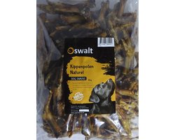 Oswalt Kippenpoten - Naturel - Hondensnack - 2KG
