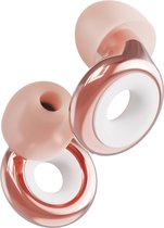 Loop Earplugs Experience Plus - bouchons d'oreilles premium pour protection auditive (18+5dB) en XS/ S/M/L - ultra confortables - adaptés aux DJ, musiciens, concerts et concentration - or rose
