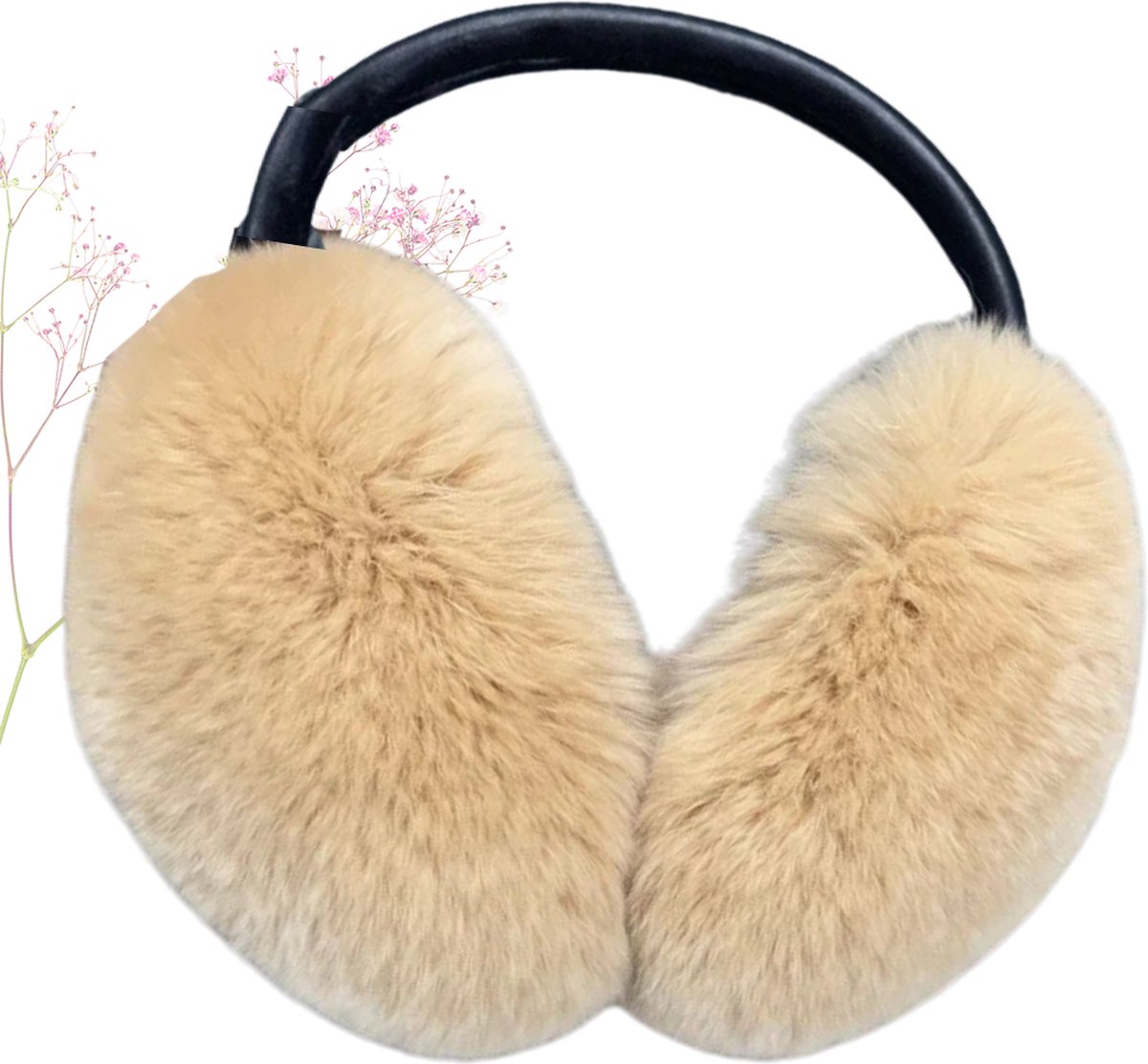 Actania Oorwarmers - Oorverwarmers - Earmuffs - Ear Warmers - Dames - Heren - Volwassenen - Winter - Khaki