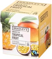de Bradley | Favoris | Thé vert Fruits Tropical n.25 | 6 x 10 pièces