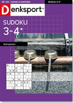 Denksport Puzzelboek Sudoku 3-4* kampioen, editie 292