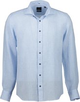 Jac Hensen Overhemd - Modern Fit - Blauw - 3XL Grote Maten