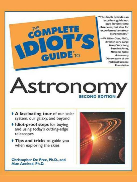The Complete Idiot's Guide to Astronomy, 2e - cover