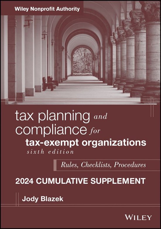 Tax Planning and Compliance for Tax-Exempt Organizations, 20 ... - cover