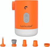 FlextailGear - Max Pump 2 Pro - Mini Luchtpomp - Oplaadbaar - Draagbaar - Oranje - 4-in-1 Luchtpomp, Lantaarn, Powerbank, Vacuümpomp