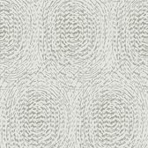 Grafisch behang Profhome 333733-GU vliesbehang glad met grafisch patroon mat beige zilver 5,33 m2