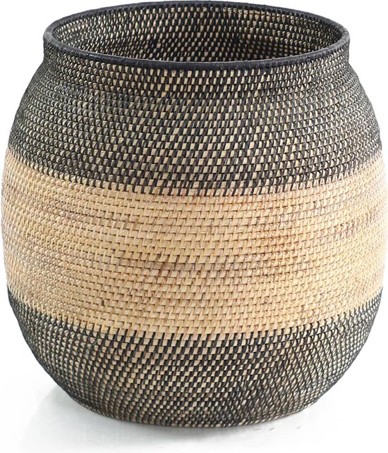 Guci Basket Small - Handgeweven van Natuurlijke Materialen -