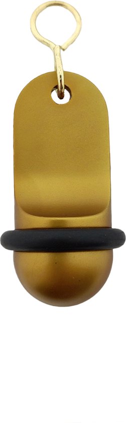 CombiCraft Blanco Mini Classic porte-clés d'hôtel or - 60x25mm - 5 pièces