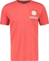 Lerros - Heren Shirt- 23330721 - 329 Hibiscus Red
