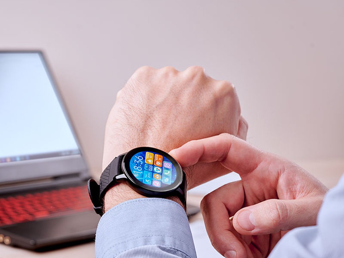 Afbeelding 3 van Tracer Sporthorloge Smartwatch 1.39'' Zwart IP67 Bluetooth