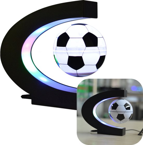 MIRO. Voetbal Lamp Zwevend - Zwevende Voetbal Lamp - Magnetisch Draaibaar - LED - Energiezuinig - Kinderkamer - Slaapkamer - Kantoor