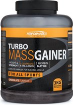 Performance - Turbo Mass Gainer (Chocolate - 3000 gram) - Weight gainer - Mass gainer - Sportvoeding - 40 shakes