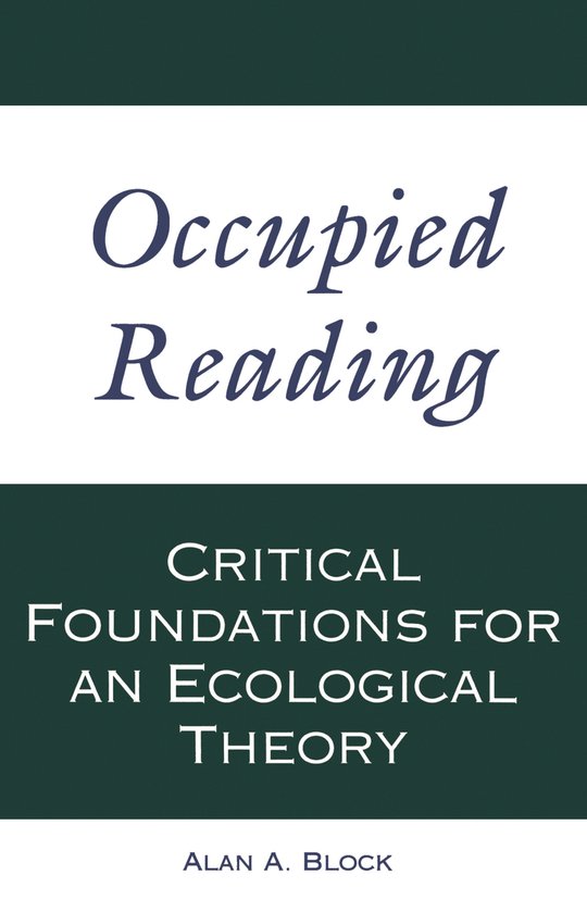 Occupied Reading - cover