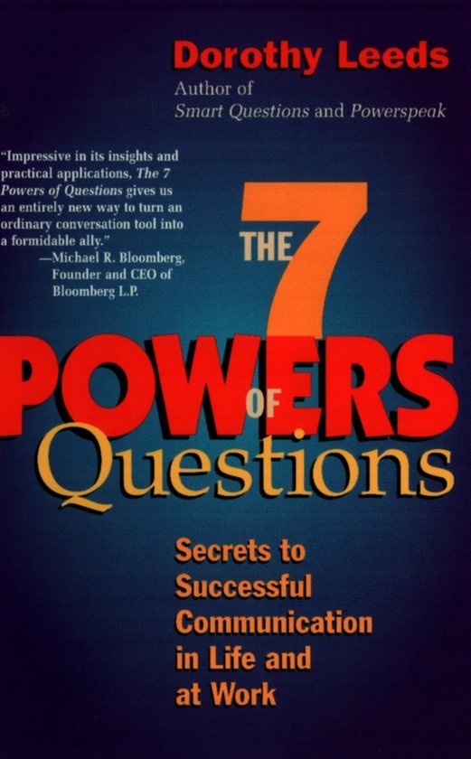 ISBN The 7 Powers of Questions, Livre broché, 320 pages