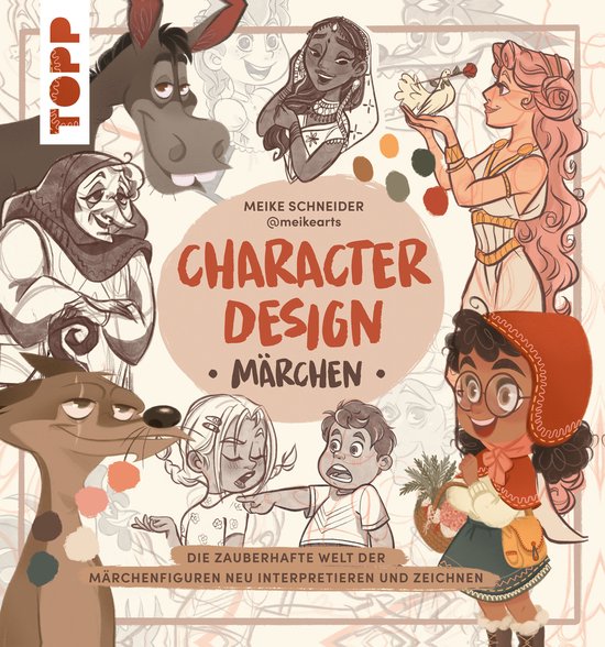 Character Design Märchen - cover