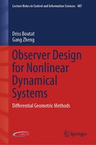 Lecture Notes in Control and Information Sciences 487 - Observer Design for Nonlinear Dynamical Systems