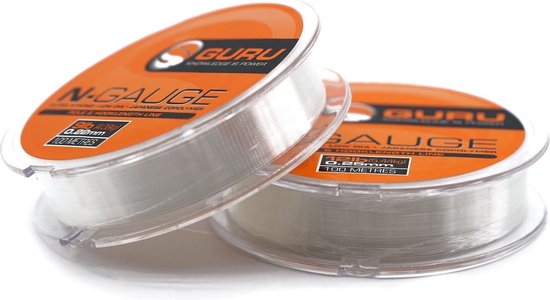 Guru Drag-Line - Nylon lijn - 0.13 mm - 4lb - 100 m van Guru — afbeelding 2