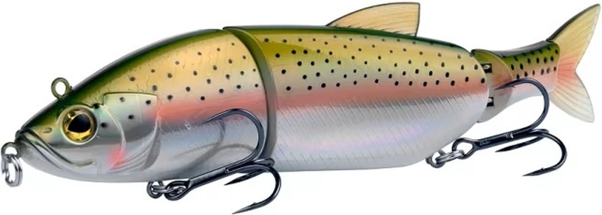 Shimano Lure Yasei Soul Swim S Sinking 160mm - 42g - diepte Variable - Kleur : Rainbow Trout