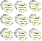 9 Boutons Un tout nouveau départ vert - vert - fleur - corsage - bouton - se marier - mariage - mariage